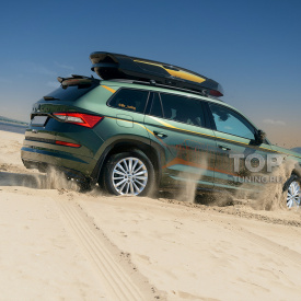 Продувной спойлер SK Edition на крышку багажника Skoda Kodiaq I (2016 - 2023)